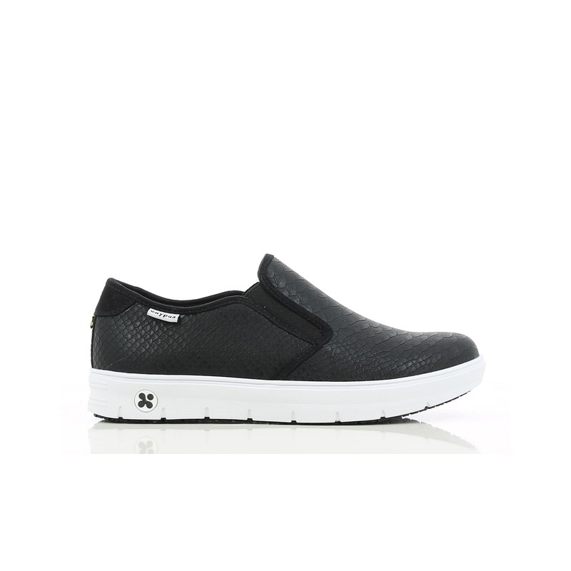 Chaussure De Sécurité Mixte Oxypas - Cuir, Semelle Antidérapante Oxygrip - Pour Soignants, Restauration, Métiers Debout