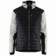 Veste hybride gris/noir