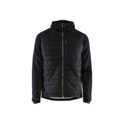 Veste hybride navy/noir