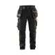 Pantalon artisan +Stretch  noir