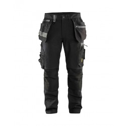 Pantalon artisan +Stretch  noir